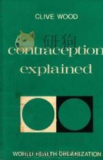 CONTRACEPTION EXPLAINED   1975  PDF电子版封面     