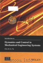 introduction to dynamics and control in mechanical engineering systems     PDF电子版封面     