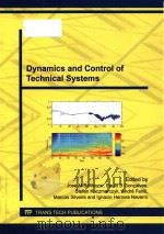 dynamics and control of technical systems (volume 706)     PDF电子版封面     