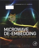 microwave de-embedding from theory to applications（ PDF版）