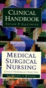 CLINICAL HANDBOOK FOR MEDICAL SURGICAL NURSING（1996 PDF版）