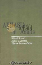 APHASIA IN ADULTS（1964 PDF版）