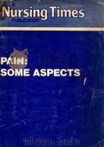 PAIN SOME ASPECTS   1977  PDF电子版封面  0333238540  L.L.DAVITZ 