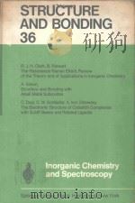 STRUCTURE AND BONDING% VOLUME 36（1979 PDF版）