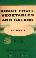 ABOUT FRUIT VEGETABLES AND SALADS（1960 PDF版）