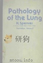 PATHOLOGY OF THE LUNG THIRD EDITION VOLUME 2（1977 PDF版）
