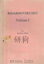 RHABDOVIRUSES VOLUME I   1979  PDF电子版封面  0849359139  DAVID H.L.BISHOP 