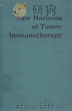 NEW HORIZONS OF TUMOR IMMUNOTHERAPY（1989 PDF版）