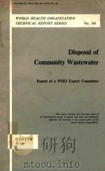 DISPOSAL OF COMMUNITY WASTEWATER（1974 PDF版）