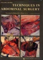 TECHNIQUES IN ABDOMINAL SURGERY（1973 PDF版）