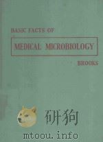 BASIC FACTS OF MEDICAL MICROBIOLOGY   1958  PDF电子版封面    STEWART M.BROOKS 