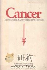 CANCER A MANAL FOR PRACTITIONERS FIFTH EDITION（1978 PDF版）