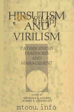 HIRSUTISM AND VIRILISM   1983  PDF电子版封面  0723670455   