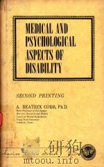 MEDICAL AND PSYCHOLOGICAL ASPECTS OF DISABILITY（1977 PDF版）