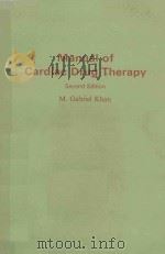MANUAL OF CARDIAC DRUG THERAPY SECOND EDITION   1988  PDF电子版封面  0702012661  M.GABRIEL KHAN 
