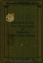 the pied piper of hamelin cavalier tunes the lost leader and other poems P104     PDF电子版封面     