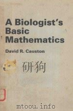 A BIOLOGIST'S BASIC MATHEMATICS（1983 PDF版）
