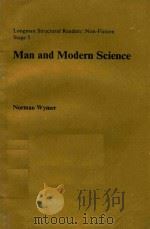 MAN AND MODERN SCIENCE（1973 PDF版）