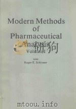 MODERN METHODS OF PHARMACEUTICAL ANALYSIS VOLUME I（1982 PDF版）