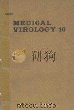 MEDICAL VIROLOGY 10   1991  PDF电子版封面  0306440105  LUIS M.DE LA MAZA AND ELLENA M 