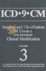 ICD 9 CM VOLUME 3 PROCEDURES TABULAR LIST AND ALPHABETIC INDEX   1980  PDF电子版封面    U.S.DEPARTMENT OF HEALTH AND H 