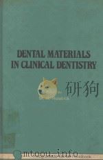DENTAL MATERIALS IN CLINICAL DENTISTRY（1982 PDF版）