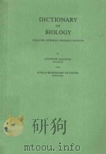 DICTIONARY OF BIOLOGY（1976 PDF版）