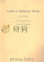 GUIDE TO REFERENCE BOOKS NINTH DEITION（1982 PDF版）