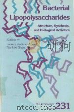 bacterial lipopolysaccharides structure synthesis and biological activities P325     PDF电子版封面     