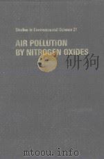 AIR POLLUTION BY NITROGEN OXIDES（1982 PDF版）