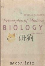 PRINCIPLES OF MODERN BIOLOGY FOURTH EDITION   1978  PDF电子版封面     