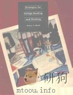 STRATEGIES FOR COLLEGE READING AND THINKING（1991 PDF版）
