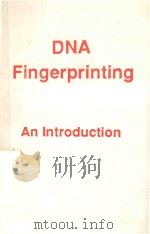 DNA FINGERPRINTING AN INTRODUCTION   1990  PDF电子版封面  0333540247  LORNE T.KIRBY 