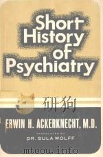 A SHORT HISTORY OF PSYCHIATRY（1968 PDF版）