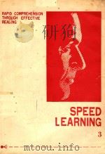 SPEED LEARNING BOOK 3   1976  PDF电子版封面  0193286044   