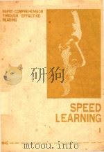 SPEED LEARNING BOOK 1   1969  PDF电子版封面  0913286028   