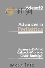 ADVANCES IN PEDIATRICS VOLUME 40（1993 PDF版）