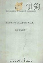 BIOCHEMICAL ACTIONS OF HORMONES VOLUME XI（1984 PDF版）