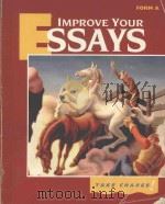 IMPROVE YOUR ESSAYS   1995  PDF电子版封面  0070215944  DOUG EMORY 