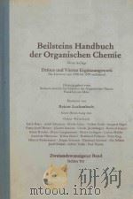 BEILSTEINS HANDBUCH DER ORGANISCHEN CHEMIE ZWEIUNDZWANZIGSTER BAND SECHSTER TEIL（1979 PDF版）
