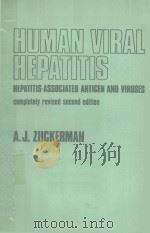 HUMAN VIRAL HEPATITIS HEPATITIS ASSOCIATED ANTIGEN AND VIRUSES（1975 PDF版）