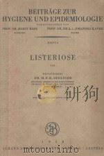 LISTERIOSE（1958 PDF版）