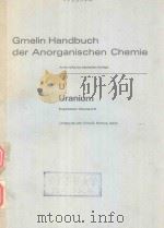 GMELIN HANDBUCH DRR ANORGANISCHEN CHEMIE U URANIUM SUPPLEMENT VOLUME C9（1979 PDF版）