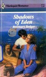 Sbadows of Eden   1986  PDF电子版封面  373027737   