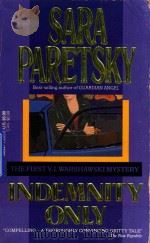 Indemnity only   1991  PDF电子版封面  440210690  Paretsky Sara 