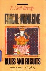 ETHICAL MANAGING RULES AND RESULTS（1990 PDF版）