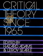 Critical theory since1965（1992 PDF版）