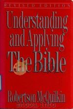 Understanding and applying the bible（1992 PDF版）