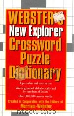 Webster's new explorer crossword puzzle dictionary   1999  PDF电子版封面  1892859033   