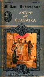 ANTONTY AND CLEOPATRA   1966  PDF电子版封面    WILLIAM SHAKESPEARE 